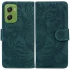 Кожаный чехол-книжка Tiger для Motorola Moto G06 – Green. Фото 5 из 5