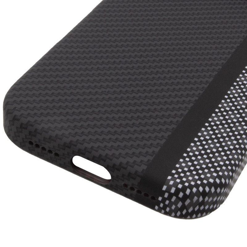 TPU чехол Pixel Craft with MagSafe для Apple iPhone 17 Pro Max (6.9") – Carbon Line. Фото 7 из 8