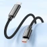 Дата кабель Hoco U125 Benefit 100W Type-C to Type-C (1.2m) – Black. Фото 5 з 6