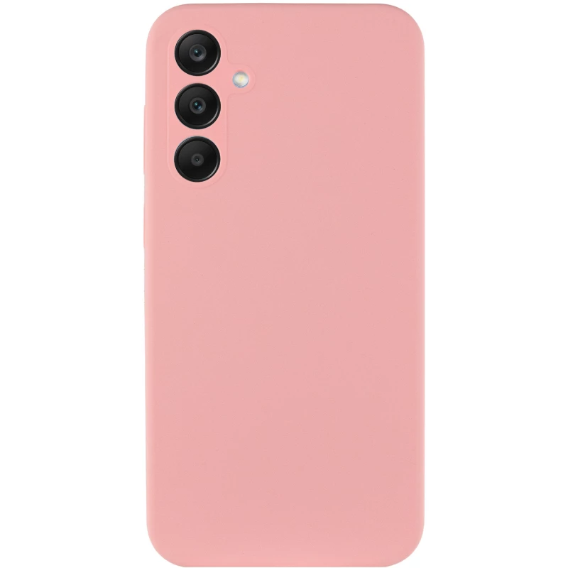 Чохол Silicone Case Lakshmi Plus з закритою камерою на Samsung Galaxy A35 – Рожевий / Pink. Фото 3 з 7