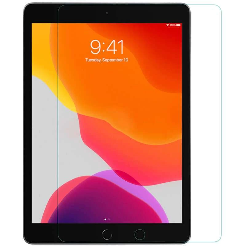 Захисне скло Nillkin (H+) на Apple iPad 10.2" (2019) / Apple iPad 10.2" (2020) – Прозорий. Фото 2 з 8