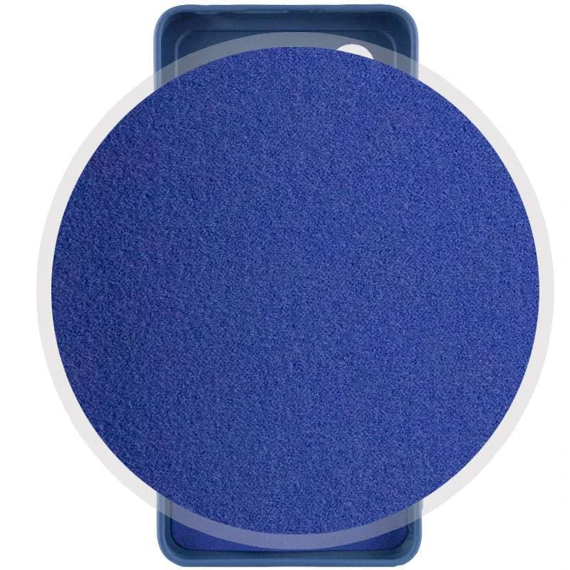 Чохол Silicone Case Lakshmi з закритою камерою на Xiaomi Poco X4 Pro 5G – Синій / Navy Blue. Фото 5 з 6