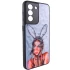 Скляний чохол Prisma Ladies на Samsung Galaxy S22 – Rabbit. Фото 1 з 3