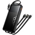Портативное ЗУ Power Bank Hoco J156 Founder 22.5W+PD20W with 4 cables 10000 mAh – Black. Фото 4 из 6
