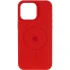 Чехол Silicone Case Full Protective (AA) V2 with MagSafe для Apple iPhone 11 Pro (5.8") – Красный / Red. Фото 3 из 6