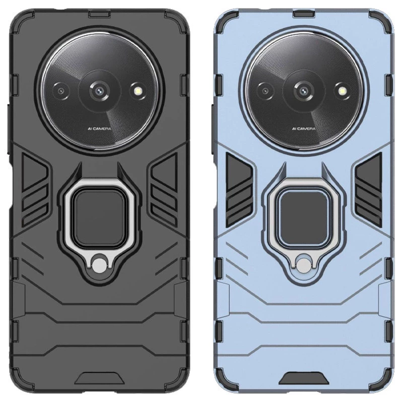 Протиударний чохол Transformer з кільцем на Xiaomi Redmi A3 фото 1 з 1