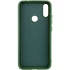 Кольоровий силіконовий чохол GETMAN на Huawei P Smart+ (nova 3i) – Зелений / Dark green. Фото 2 Кольоровий силіконовий чохол GETMAN на Huawei P Smart+ (nova 3i) – Зелений / Dark green. Фото 2 з 2