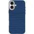 Чохол TPU+PC KVZV Triangular Pattern with Magnetic Fit для Apple iPhone 17 (6.3") – Blue. Фото 1 з 2