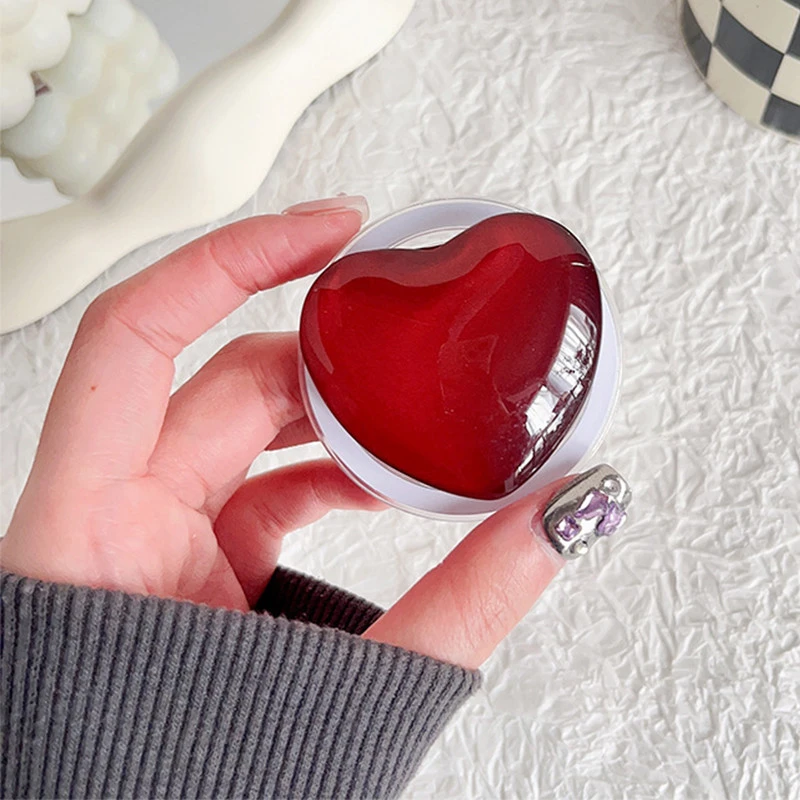 Тримач для телефону Popsocket Big Heart – Wine red. Фото 2 з 3