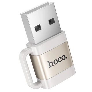 Перехідник Hoco UA31D OTG USB male to Type-C female USB2.0 фото 1 з 5