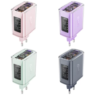 СЗУ Acefast A45 Exploration series PD65W GaN (2*USB-C+USB-A) фото 1 СЗУ Acefast A45 Exploration series PD65W GaN (2*USB-C+USB-A) фото 1 из 1