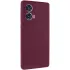 Чохол Silicone Cover Lakshmi Full Camera (AA) with Magnetic Fit для Motorola Edge 50 Fusion – Бордовий / Marsala. Фото 1 з 1