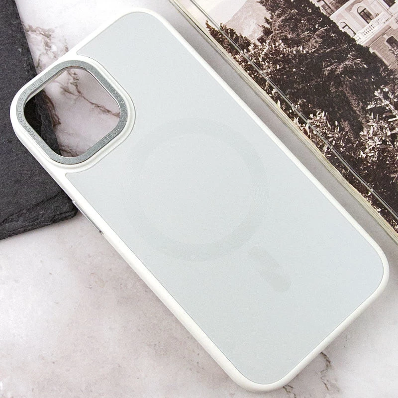 Силіконовий сапфіровий чохол з MagSafe на Apple iPhone 15 Plus (6.7") – Білий / White. Фото 10 Силіконовий сапфіровий чохол з MagSafe на Apple iPhone 15 Plus (6.7") – Білий / White. Фото 10 з 13