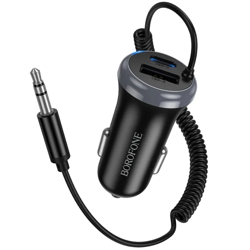 Bluetooth аудіо ресивер Borofone BC64 Contento 15W (AUX 3.5mm/1USB-A/1C) фото 1 з 1