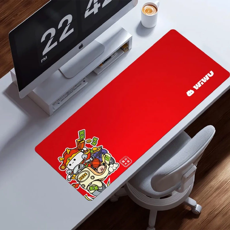 Протиковзкий килимок WIWU DP-01 (700x300x3mm) – Red. Фото 4 з 4