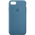 Чехол Silicone Case с закрытым низом для Apple iPhone SE (2020) – Синий / Blue Jay. Фото 1 из 1
