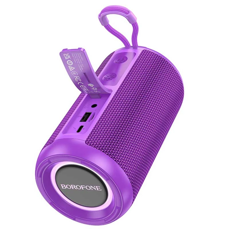 Bluetooth Колонка Borofone BR37 Noble sports – Purple. Фото 2 з 3
