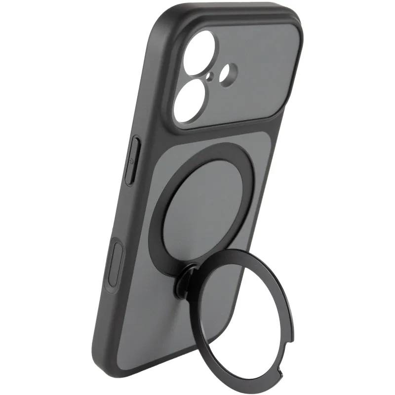 Чехол Ummi Full Camera with Magnetic Fit HQ Ring для Apple iPhone 16 – Black. Фото 7 из 10
