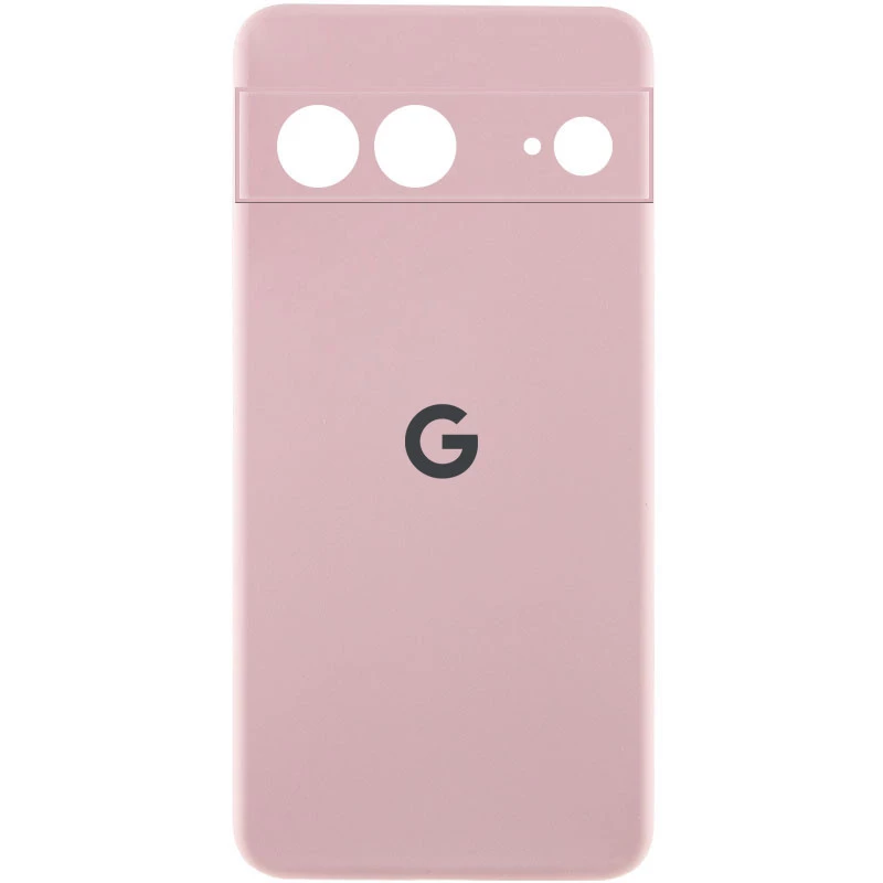 Чохол Silicone Case Lakshmi Premium L з закритою камерою на Google Pixel 7a – Рожевий / Pink Sand. Фото 1 з 3