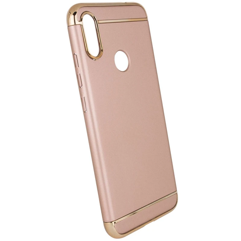 Пластиковая накладка с хромом для Xiaomi Redmi Note 7 / Note 7 Pro / Note 7s – Золотой. Фото 3 из 6