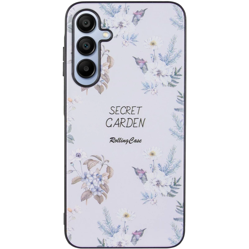 TPU+PC чохол Secret Garden для Samsung Galaxy A15 4G/5G – White. Фото 4 з 10