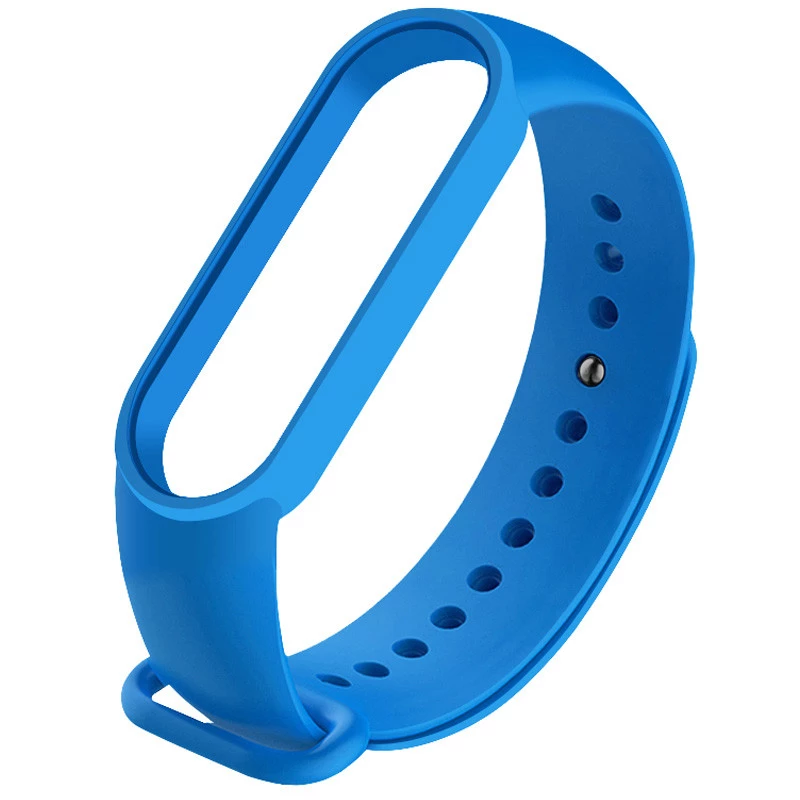 

Силиконовый ремешок для Xiaomi Mi Band 5 (Синий / Blue), Синій / blue