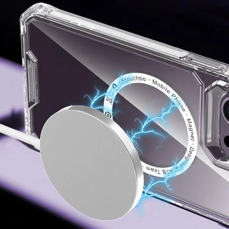 Чохол TPU Gorilla with MagSafe для Apple iPhone 16 – Clear. Фото 2 з 4