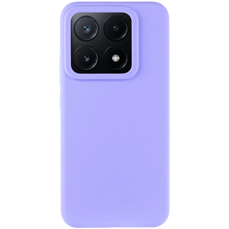 Чехол Silicone Case Lakshmi Premium на Xiaomi Poco X6 – Сиреневый / Dasheen. Фото 4 из 15