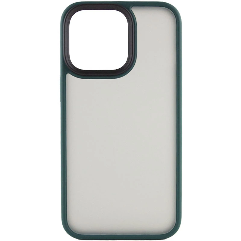 

TPU+PC с металлическими кнопками для Apple iPhone 15 Plus (6.7") (Зеленый), Зелений