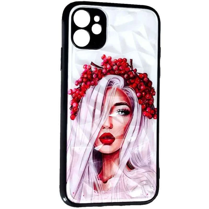 

Стеклянный чехол Prisma Ladies на Apple iPhone 14 (6.1") (Ukrainian Girl)