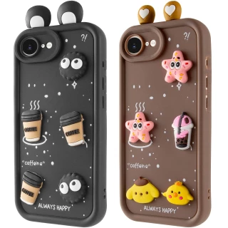 Силиконовый чехол Funny Toys with Ears для Apple iPhone 16e (6.1") фото 1 Силиконовый чехол Funny Toys with Ears для Apple iPhone 16e (6.1") фото 1 из 3