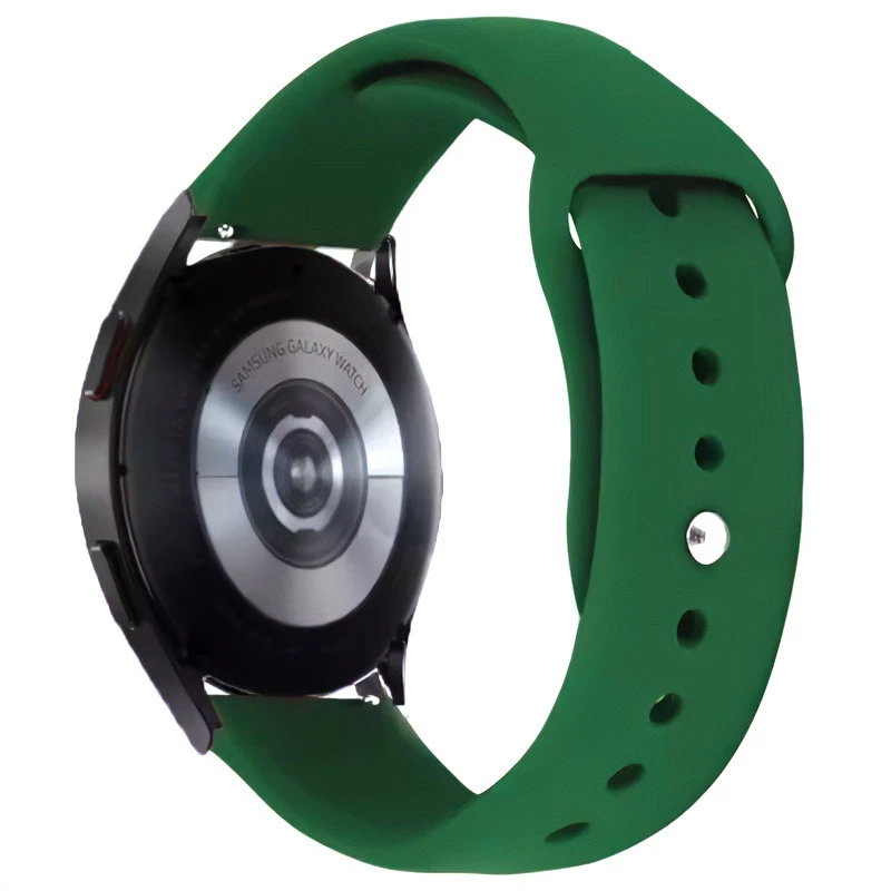 Силіконовий ремінець Sport для Smart Watch 22mm – Зелений / Grass Green. Фото 1 з 1