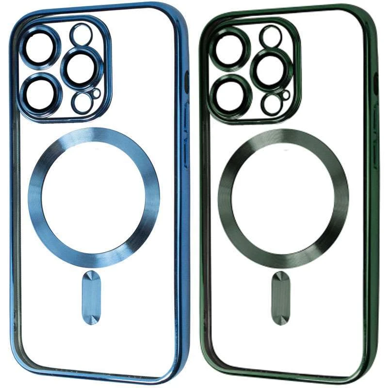 Хромовий TPU чохол з MagSafe на Apple iPhone 14 Pro (6.1") фото 2 з 2