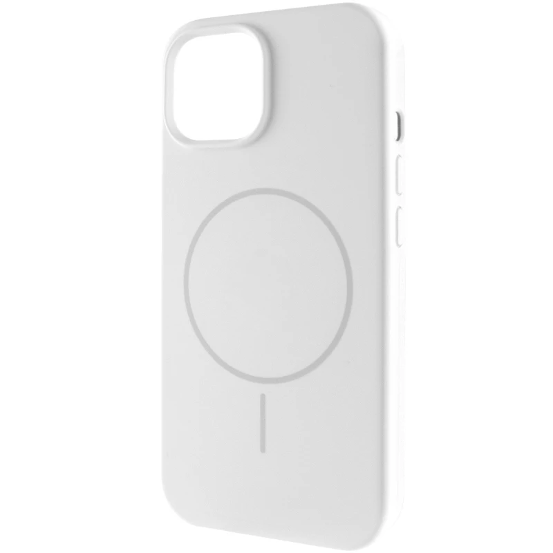 Чохол Silicone Armor Max no logo with MagSafe для Apple iPhone 12 (6.1") – Білий / White. Фото 2 з 6