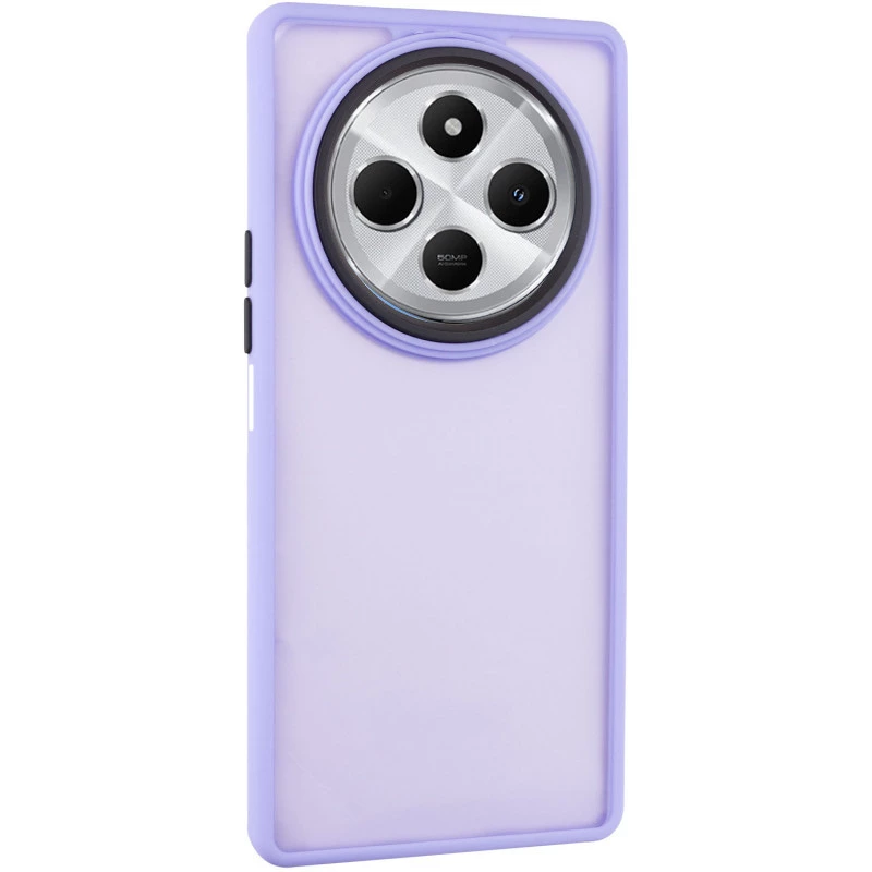 Чохол TPU+PC Lyon Frosted на Xiaomi Redmi 14C / Poco C75 – Purple. Фото 1 з 5