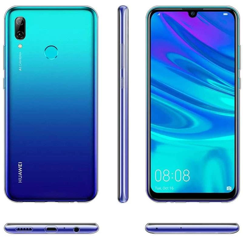 Ультратонкий силіконовий чохол 1мм на Huawei P Smart+ (nova 3i) – Безбарвний (прозорий). Фото 5 з 5