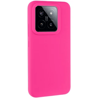 Чохол Silicone Case Lakshmi Premium на Xiaomi 14 — Рожевий / Barbie pink