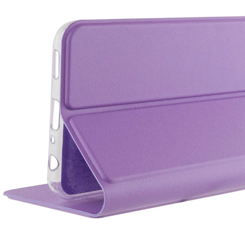 Елегантний чохол книжка GETMAN на Google Pixel 7 Pro – Бузковий. Фото 5 з 7