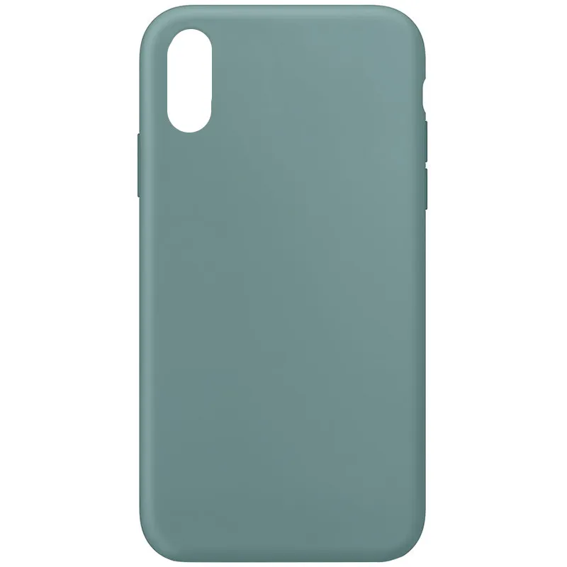 Чехол Silk Full Protective (AA) NO LOGO для Apple iPhone XS Max (6.5") – Зеленый / Cactus. Фото 1 из 1