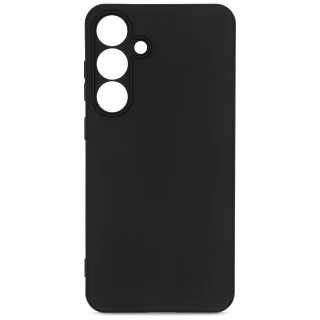 Чёрный силиконовый чехол Epik с защитой камеры для Samsung Galaxy S26+ фото 1 из 2