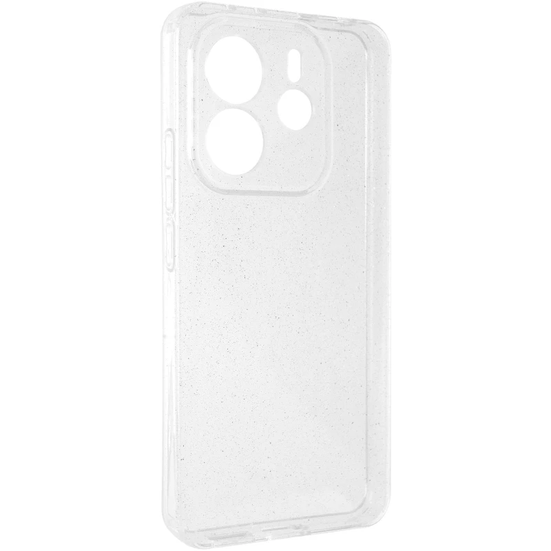 Блискучий силіконовий чохол на Xiaomi Redmi Note 12 Pro+ 5G – Clear. Фото 1 з 1