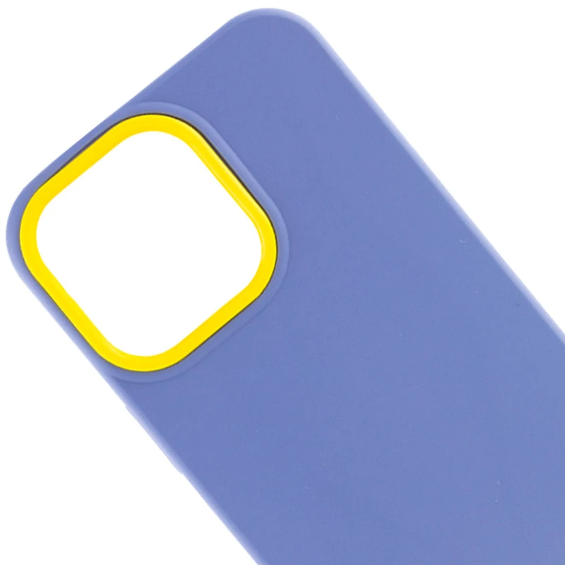 Двоколірний чохол Bichromatic на Apple iPhone 13 Pro Max (6.7") – Blue / Yellow. Фото 2 з 5