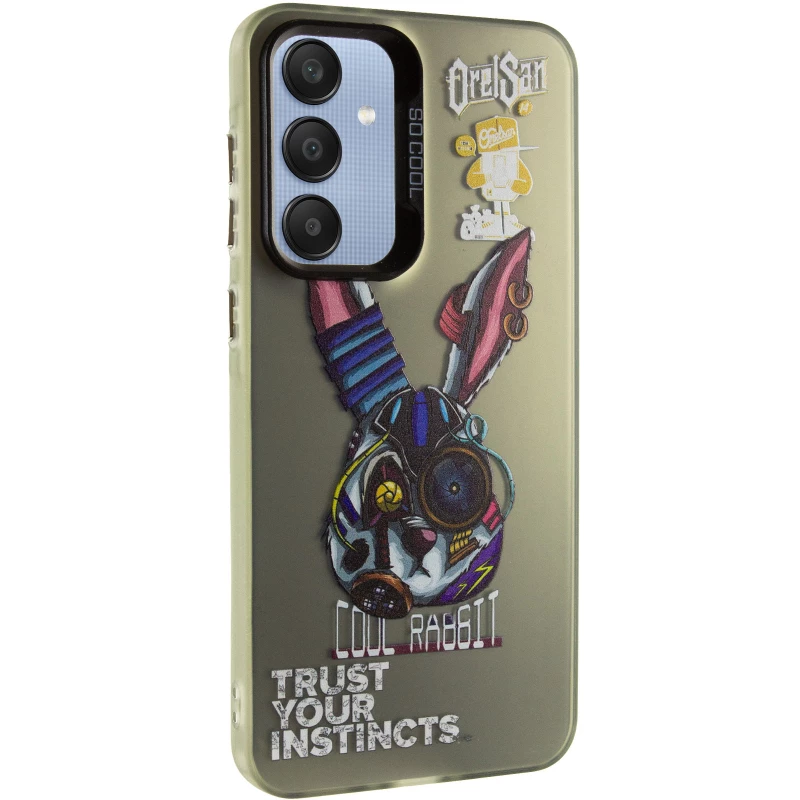 Чехол TPU+PC Street Art для Samsung Galaxy A35 – Cool Rabbit. Фото 2 из 7