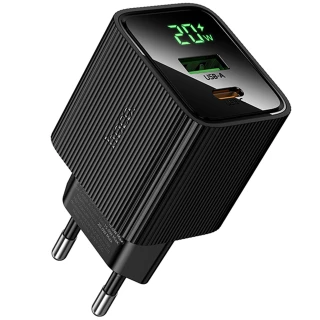 МЗП Hoco CS83A Excellent with digital display PD20W+QC3.0 (1USB-A/1C) фото 1 з 6