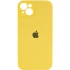 Чехол Silicone Case с защитой камеры для Apple iPhone 14 (6.1") – Желтый / Yellow. Фото 2 из 15
