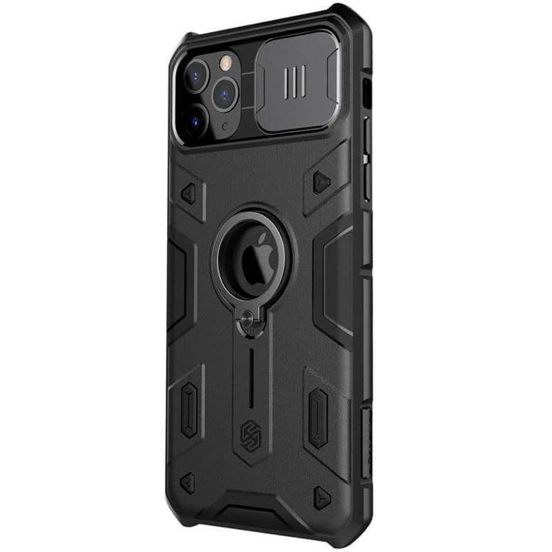 Пластикова накладка Nillkin Armor зі шторкою для камери на Apple iPhone 11 Pro Max (6.5") – Чорний. Фото 2 з 6