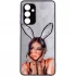 Скляний чохол Prisma Ladies на Samsung Galaxy A04s – Rabbit. Фото 1 з 5