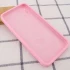 Чохол Silicone Case Square з захистом камери на Apple iPhone XS (5.8") – Рожевий / Light pink. Фото 3 з 3