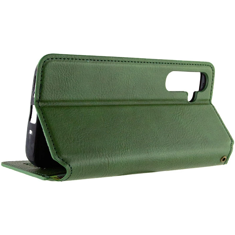 Чохол книжка GETMAN Cubic для Samsung Galaxy A57 5G – Зелений. Фото 4 з 8