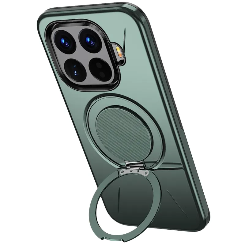 TPU+PC чохол Kalebol Magnetic Case для Xiaomi 15T Pro – Grey Green. Фото 3 з 3